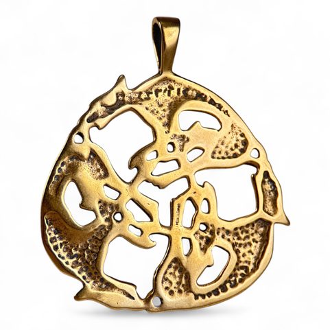 KELTŠTÍ VLCI - PŘÍVĚSEK, BRONZ