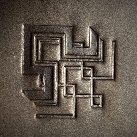 KOŽENÝ ZÁPISNÍK NA MÍRU, NELINKOVANÝ, MODRÝ