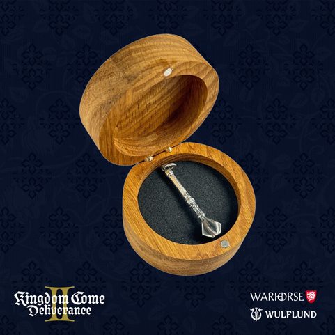PALCÁT, JAN ŽIŽKA, KINGDOM COME: DELIVERANCE II, PŘÍVĚSEK, STŘÍBRO 925/1000