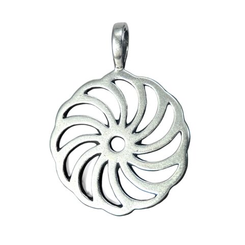 SYMBOL SLUNCE IV, STŘÍBRNÝ PŘÍVĚSEK, AG 925