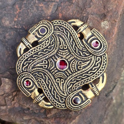 MEROVEJSKÁ PTAČÍ BROŽ PTAČÍ, BRONZ