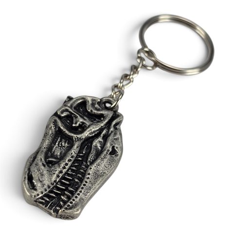 PORTE-CLÉS TYRANNOSAURUS REX, EN ZINC