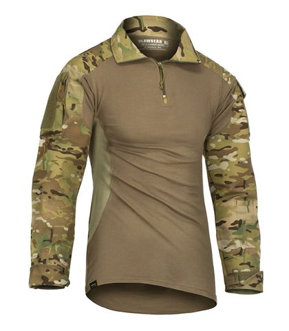 BOJOVÉ TRIČKO, UBACS MK.III COMBAT SHIRT MULTICAM - CLAWGEAR
