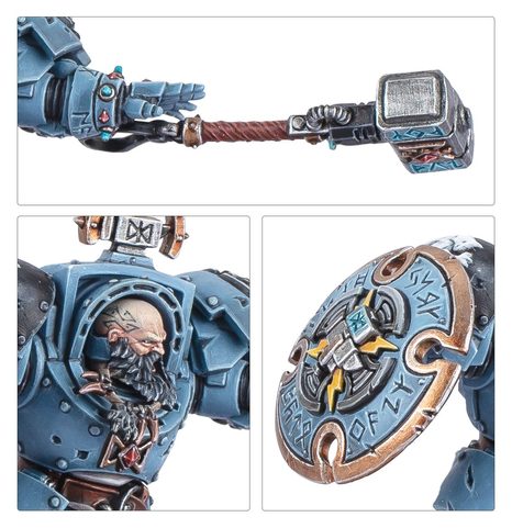 WARHAMMER 40K: SPACE WOLVES - ARJAC ROCKFIST