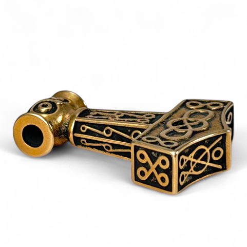 THOROVO KLADIVO - MJÖLLNIR, BRONZOVÝ PŘÍVĚŠEK