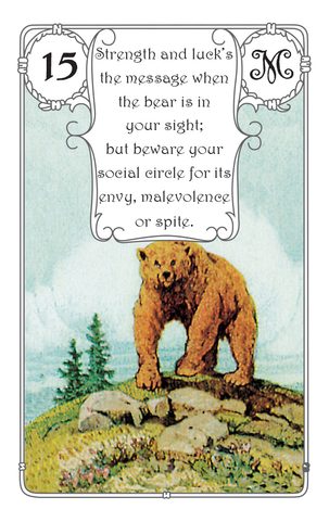 MLLE LENORMAND - RED OWL, TAROT CARDS