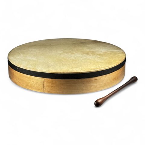 BODHRÁN, IRSKÝ RÁMOVÝ BUBEN S PALIČKOU