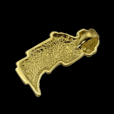 VALKÝRA, VIKINSKÝ PŘÍVĚŠEK, 14K ZLATO