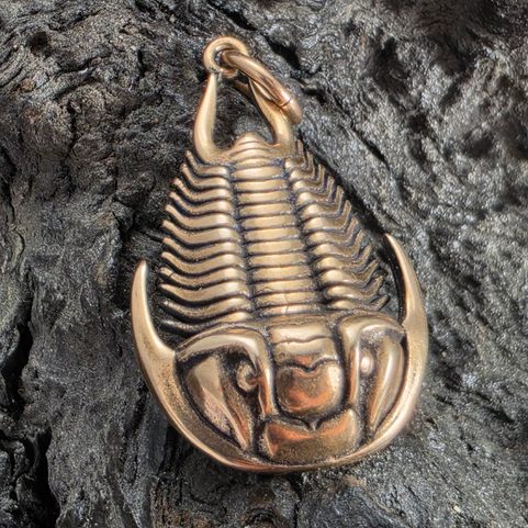 PŘÍVĚŠEK TRILOBIT BRONZ
