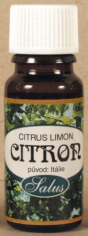CITRON, ESENCIÁLNÍ VONNÝ OLEJ, AROMATERAPIE, 5 ML