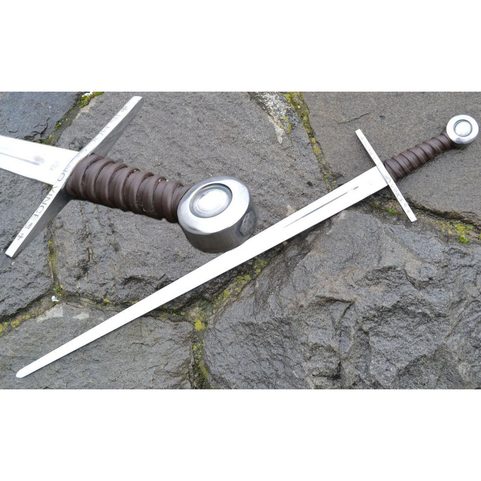 KŘIŽÁCKÝ MEČ, JEDNORUČNÍ, LEPTANÝ