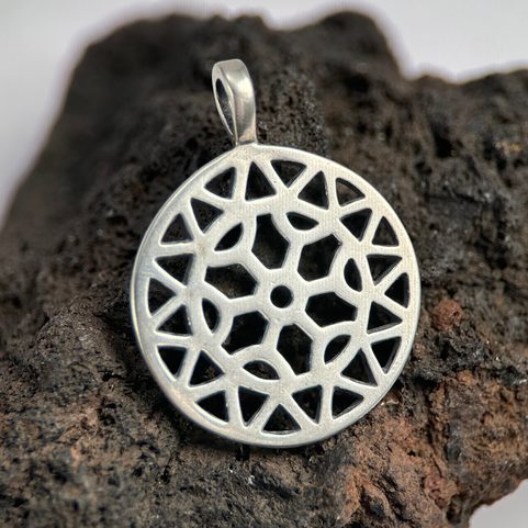 HISTORICKÝ STŘÍBRNÝ PŘÍVĚSEK, DOBA BRONZOVÁ, AG 925