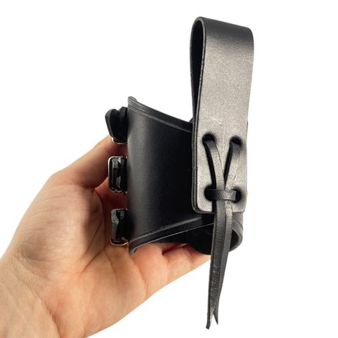 ROCKER, KOŽENÝ DRŽÁK NA ROH