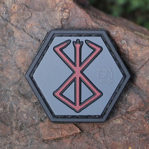 BERSERKER RUNE NÁŠIVKA 3D PVC