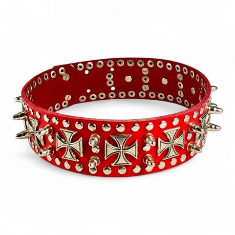 ROCKER, KOŽENÝ CHOKER