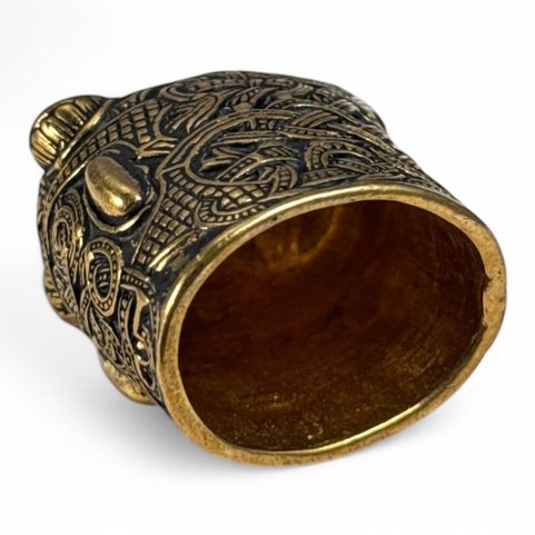 KONCOVKA VIKINGSKÉHO NOŽE OSEBERG, BRONZ