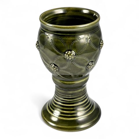 POHÁR S MALINOVÝM DEKOREM 300ML