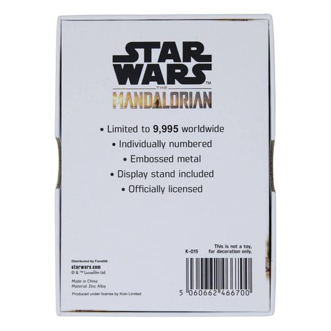 SBĚRATELSKÝ INGOT STAR WARS MANDALORIAN