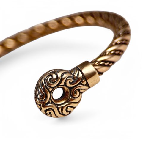 GALLIA, KELTSKÝ NÁRAMEK, NÁRAMEK, BRONZ