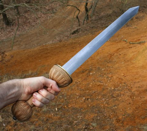 POMPEII GLADIUS, KOVANÁ OSTRÁ REPLIKA
