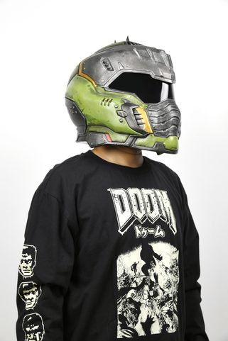 DOOM PŘILBA – THE DARK AGES WEARABLE HELMET!