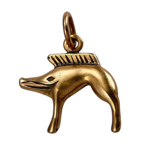 KELTSKÝ KANEC, NEUVY-EN-SULLIAS, PŘÍVĚŠEK BRONZ