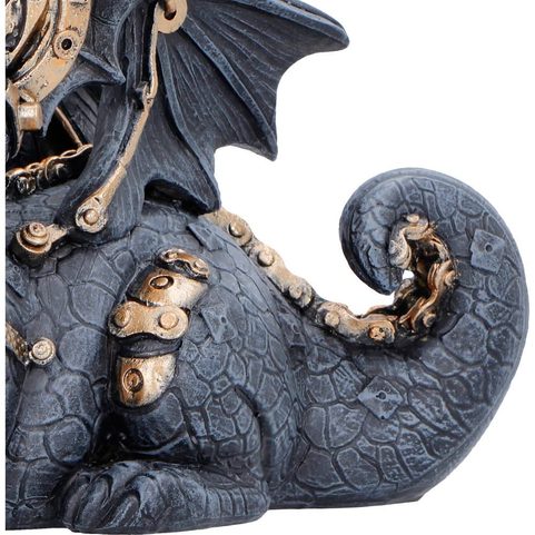 FIGURKA STEAMPUNK DRAK GEARLING ČERNÝ