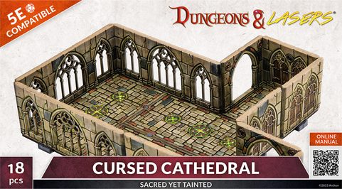 DUNGEONS & LASERS: CURSED CATHEDRAL - SACRED YET TAINTED