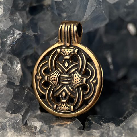 BORRE - PŘÍVĚSEK, VIKINSKÝ STYL, BRONZ