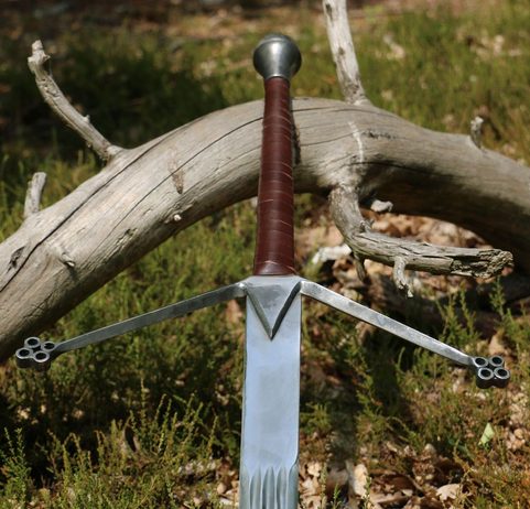 SKOTSKÝ MEČ. CLAYMORE, OBOURUČNÍ DLOUHÝ MEČ