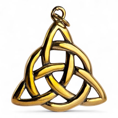 TRIQUETRA, BRONZ, AMULET