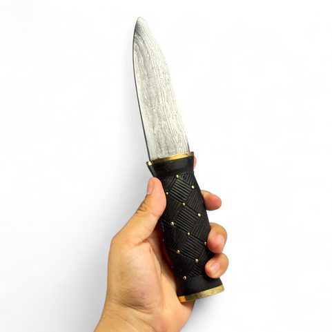SGIAN DUBH, SKOTSKÝ NŮŽ - DAMAŠKOVÁ OCEL