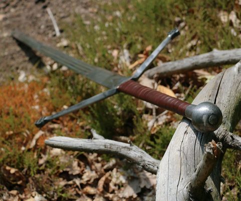 SKOTSKÝ MEČ. CLAYMORE, OBOURUČNÍ DLOUHÝ MEČ