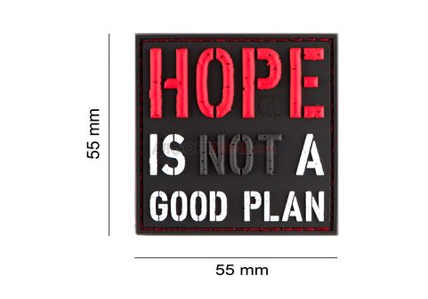 HOPE PVC NÁŠIVKA