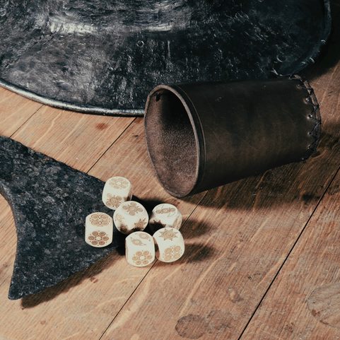 ALEA GOTHICA, HRACÍ KOSTKY, 6 KUSŮ