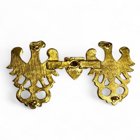 STŘEDOVĚKÁ BROŽ, NĚMECKO, XIV. - XV. STOLETÍ, BRONZ