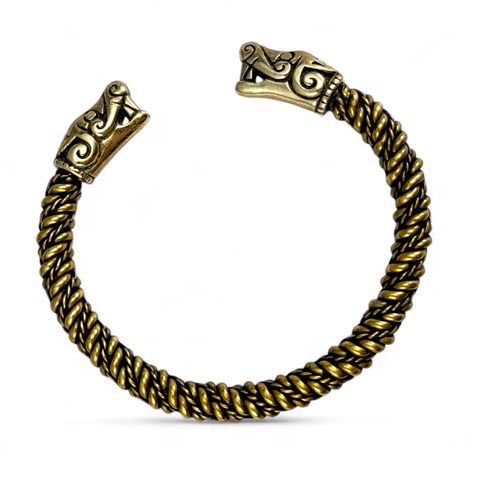 BESTIE Z BURGU PLETENÝ NÁRAMEK, BRONZ