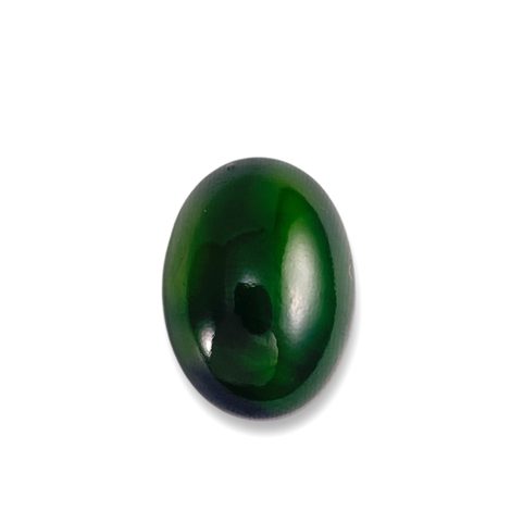 KABOŠON SKLO 18X3 MM ZELENÁ