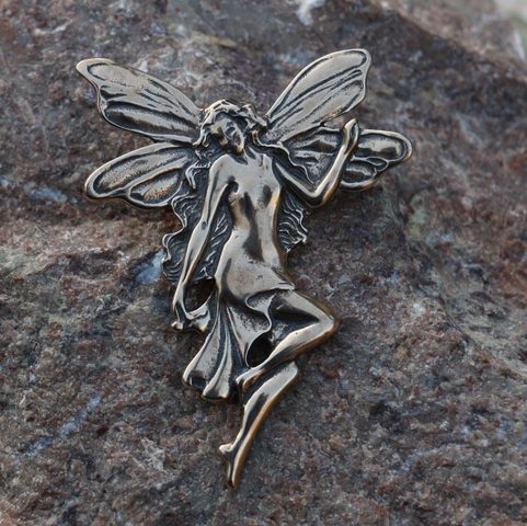 VÍLA, AMULET, BRONZ
