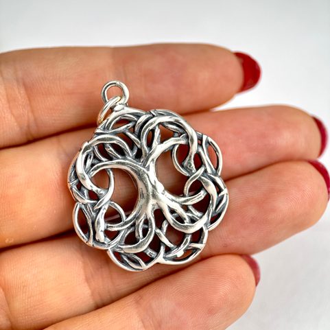 ARBOR VITAE, STROM ŽIVOTA, STŘÍBRNÝ PŘÍVĚSEK, AG 925, 11G