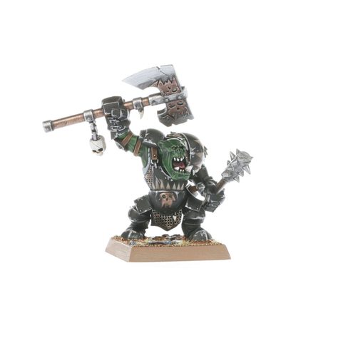 WARHAMMER OLD WORLD: ORC & GOBLIN TRIBES: BLACK ORC MOB