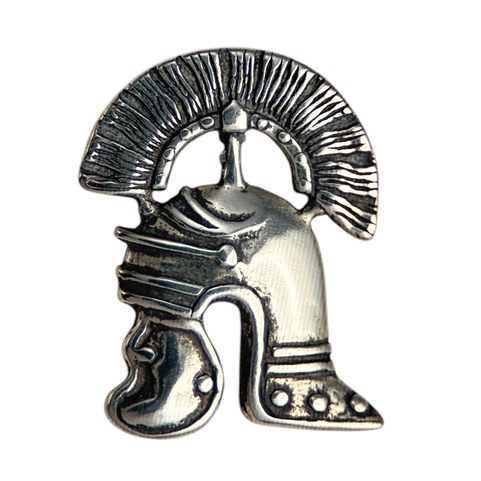 CENTURION, ŘÍMSKÁ PŘILBA, STŘÍBRNÝ PŘÍVĚSEK, AG 925