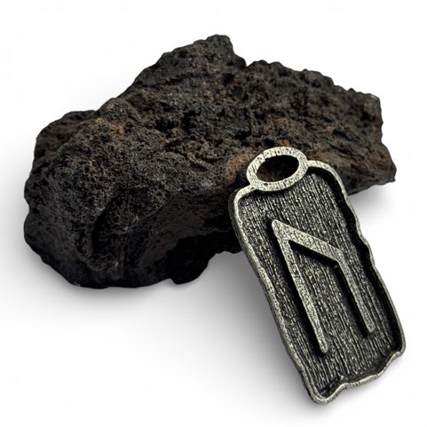 URUZ - RUNOVÝ AMULET, ZINEK