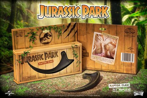 JURSKÝ PARK PARK REPLIKA 1/1 RAPTOR DRÁP