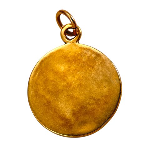 ÓM, POSVÁTNÁ SLABIKA Z VÉD, PŘÍVĚŠEK BRONZ