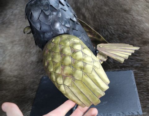 BUBO - KOVANÁ SOVA BOHYNĚ ATHÉNY - PERSEUS - SOUBOJ TITÁNŮ, UMĚLECKÉ DÍLO