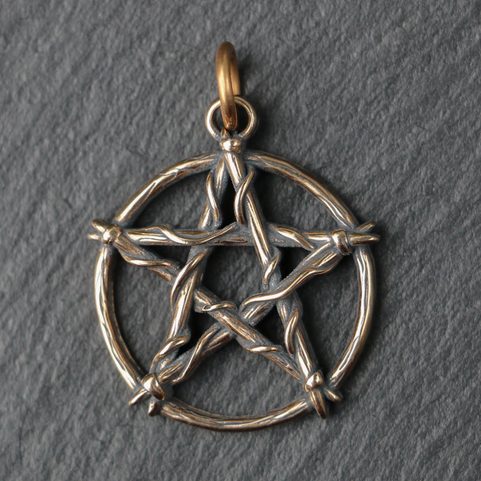 PENTAGRAM PŘÍVĚŠEK, BRONZ