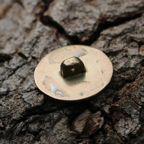 BRDSKÁ VLOČKA,MOSAZNÝ KNOFLÍK