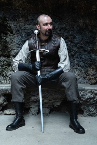 GERALT - KOŽENÁ KAZAJKA