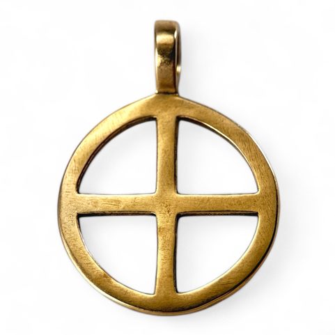 SYMBOL SLUNCE V, PŘÍVĚŠEK, BRONZ